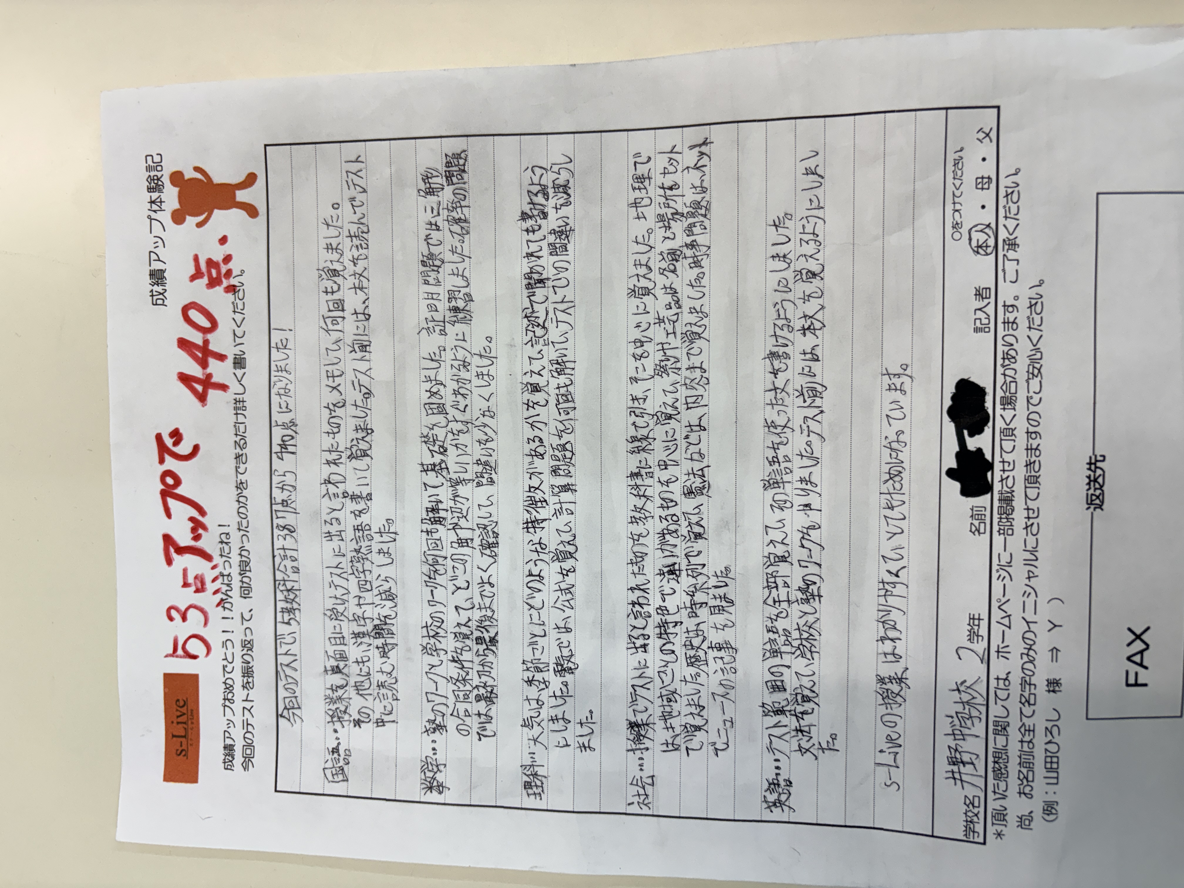 追加の塾長賞です